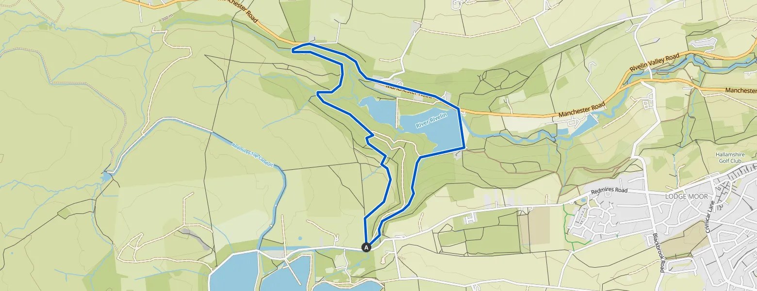 Wyming Brook & Rivelin Reservoir loop — Peak District National Park